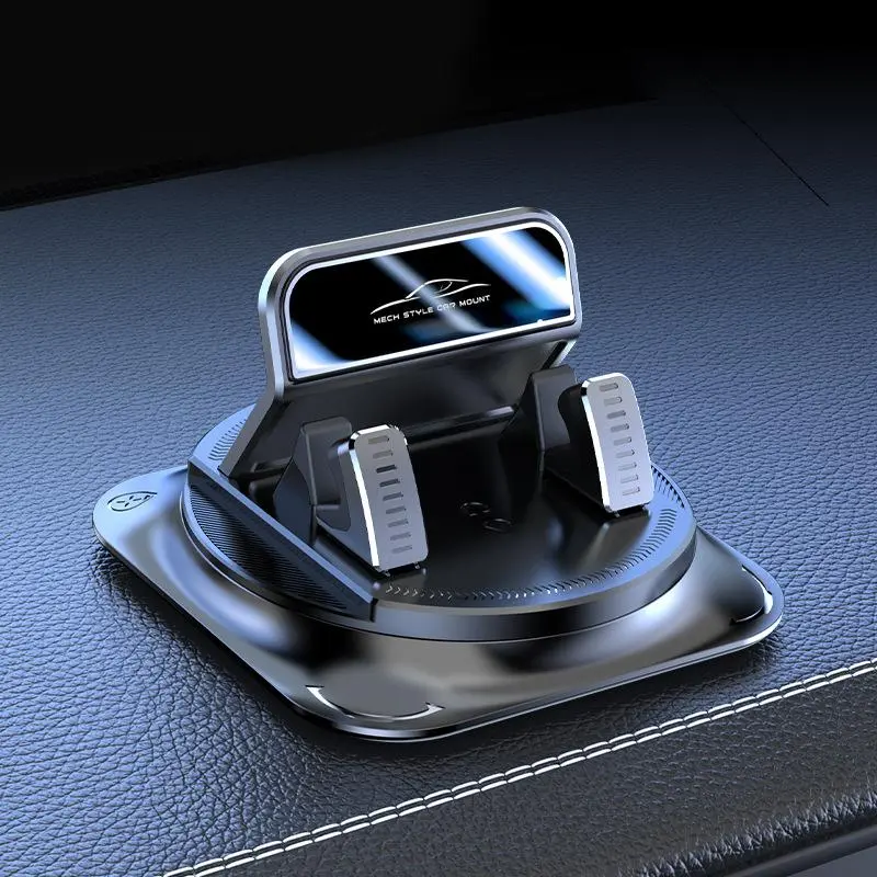 Universal 360° Rotatable Car Phone Mount, Dashboard Non-Slip Phone Holder, Stable Bracket for All Smartphones
