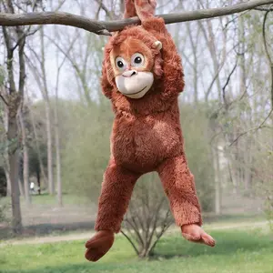 Realistic Gorilla Plush Pillow & Wall Decor - Perfect for Christmas, Anniversaries & Holidays