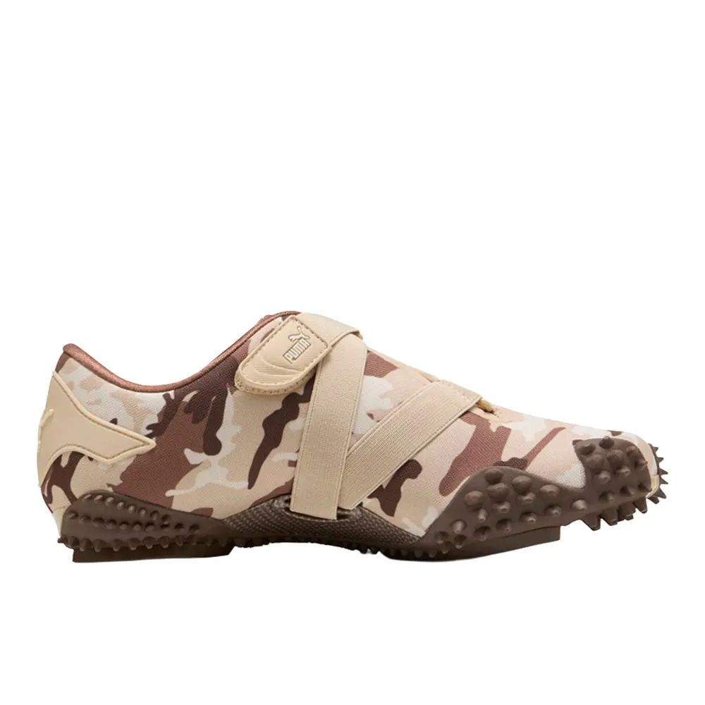 PUMA Mens Mostro Camo Slip On Sneakers Shoes Casual - Beige