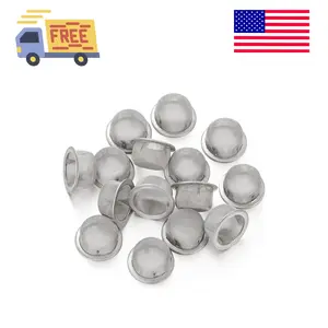 15pcs 0.5 Inch Premium Diameter Stainless Steel Pipe Screens with Storage Box
