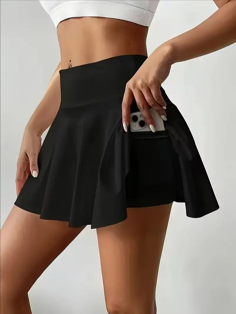 workout skirt with shorts underneath - TikTok Shop