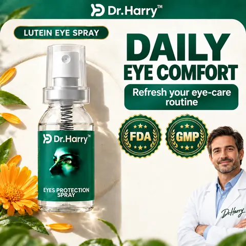 DR.HARRY 01 Lutein Eye Spray with Calendula, Lutein & Vitamin E #Summervibes