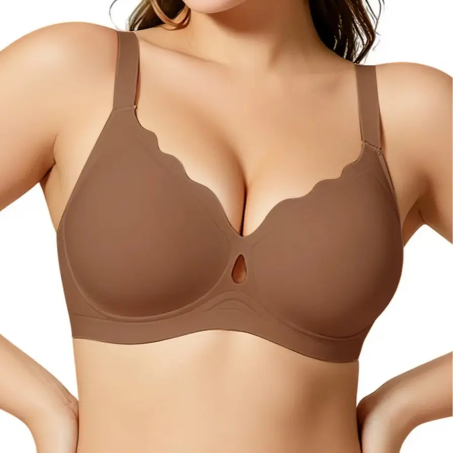 Wireless Bras for Women Seamless Push Up Full Coverage Bralette No Underwire Comfort Everyday T Shirts Bra jelly