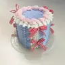 Artificial Simulation Cake Display Props - Photography/Baking/Event Decoration Birthday Cake Model - Fashion Fake Cake Replica, Suitable for Storefront, Home Setting, and Party Display, Cake Decorating Supplies, Cake Topper Decorations, Cake Decorating,