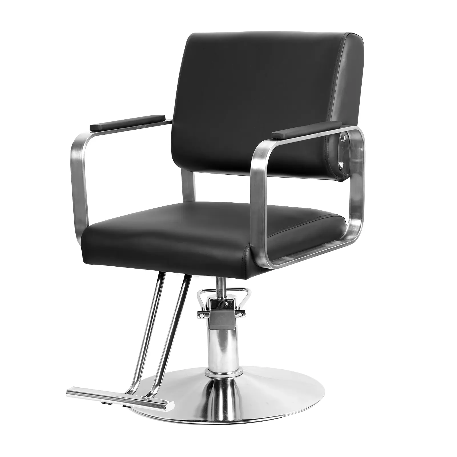 Bodonl Hydraulic Barber Chair, Salon Chair for Hair Stylist, Heavy Duty Styling Chair with Height Adjustable, Shampoo Beauty Salon Chair Equipment