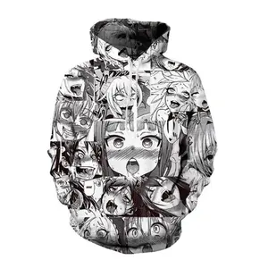 3D Anime Printed Hoodie