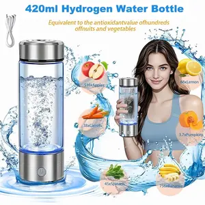 Portable Hydrogen Water Bottle Hydrogen Aqua Daily Equivalently Anti-Oxidant NEW