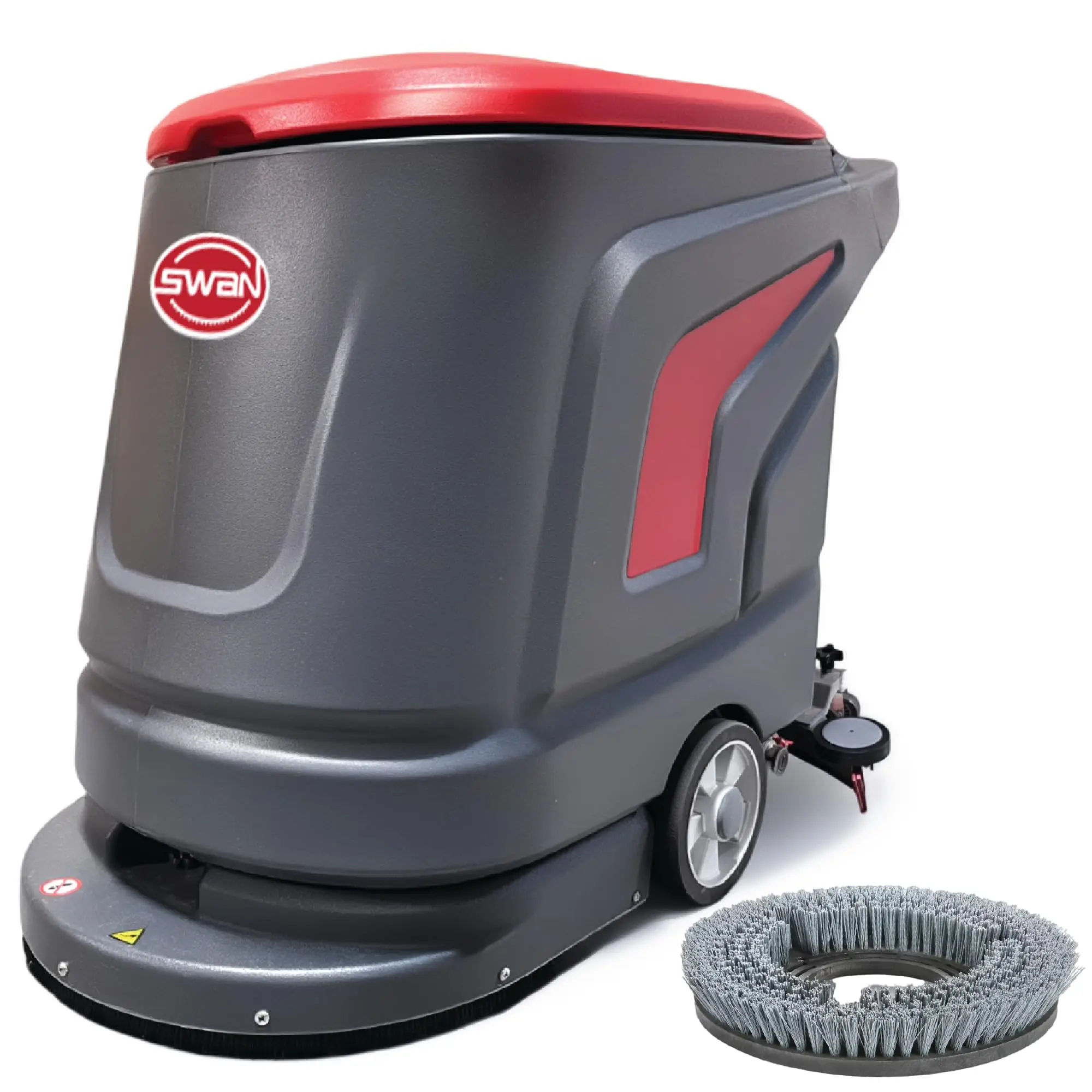 Cordless Commercial Walk-Behind Auto Floor Scrubber (S53 Model), 20 gal Tank, 2x22 in Brushes, 31 in Squeegee, Quick Charge, Impact-Resistant, High-Performance, Easy-Operation, All Parts Included