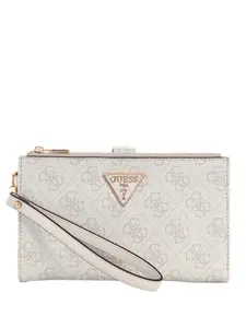 GUESS Female Laurel Quattro G Double-Zip Organizer