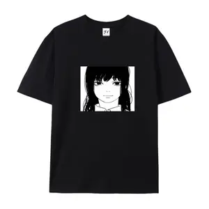 Asa Stare Chainsaw Man T-shirt, a fun anime reference top, an Asa Mitaka manga T-shirt, Japanese otaku street wear, unisex printed top, cool anime clothing gift, Chainsaw Man fan Christmas outfit.