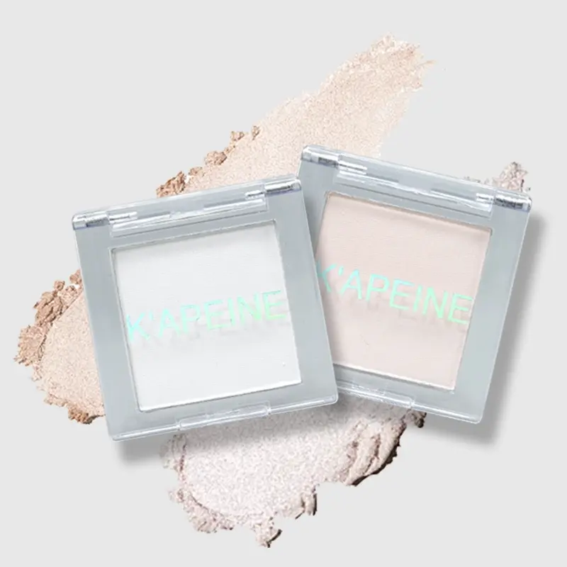 Single Matte Eyeshadow Palette with Squalane, High Pigment Soft Texture, Suitable for Cold Tone Skin, Single Highlighter Eye Makeup, Eye Makeup Products, Cosmetic Eyeshadow, Matte Pigmented Palette