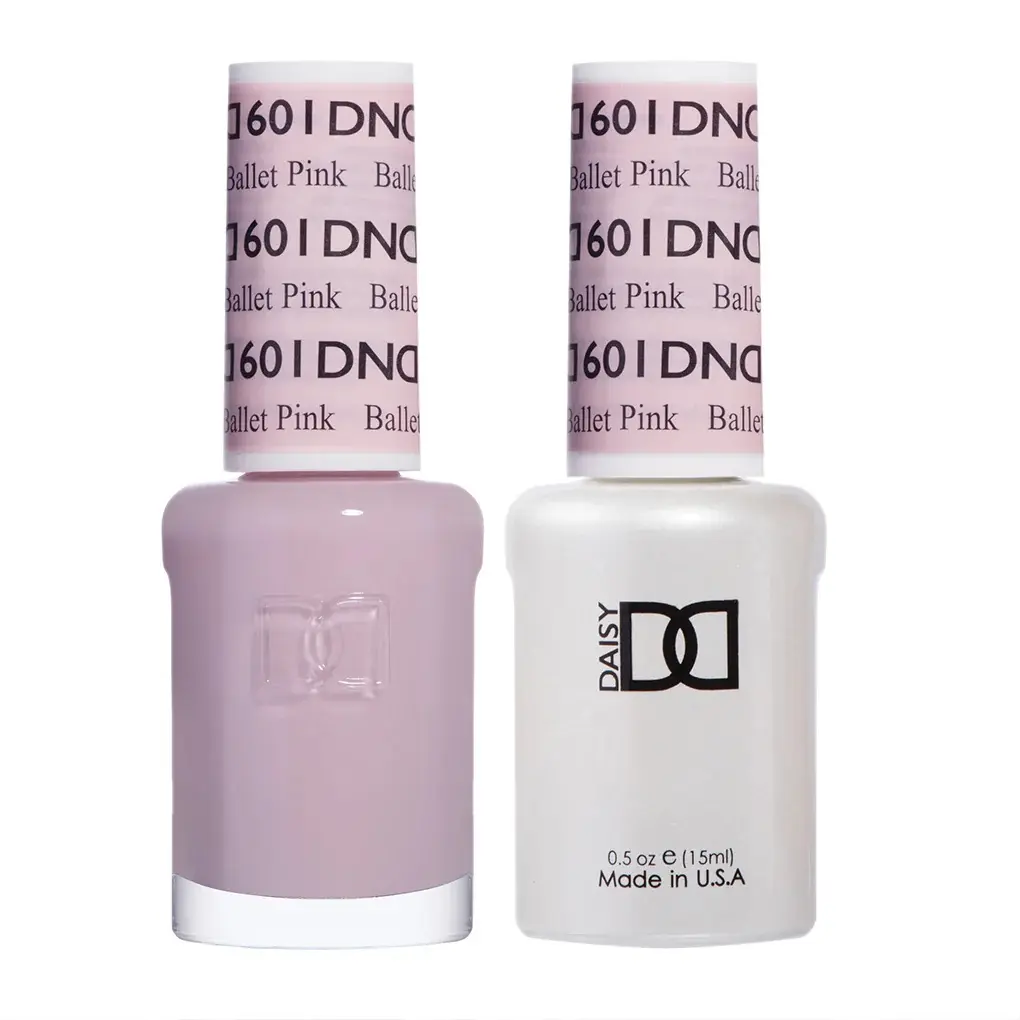 DND Duo Color From 601-699, UV/LED GelPolish and Air Dry Nail Lacquer, Matching Chip-Free Polish Duo, 0.5 Fl Oz Each