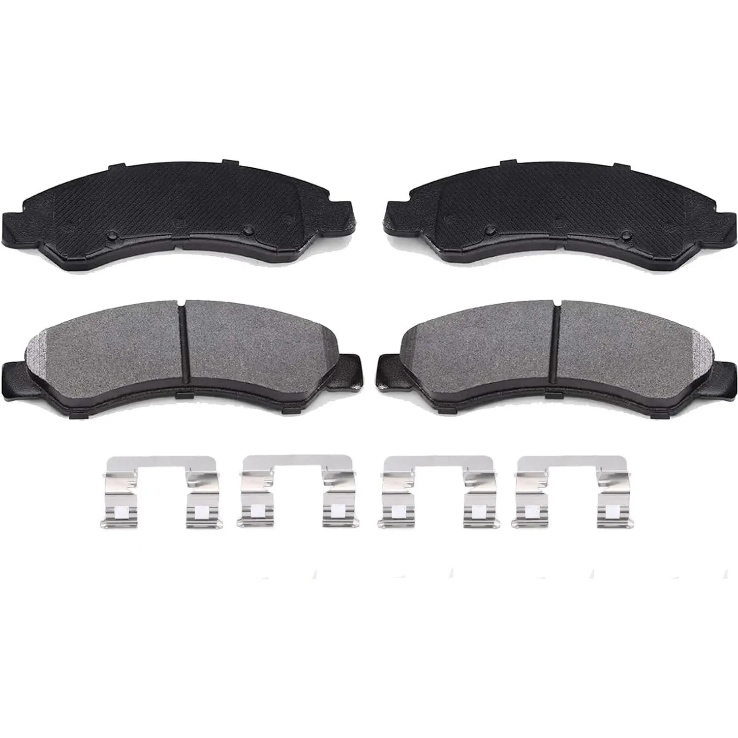 GARVEE rear Brake Pads with Hardware, 4 PCS Ceremic Brake Pads Set fit for DODGE DURANGO 2018 - 2020 Excluding SRT Models, 2011 - 2017 All Models