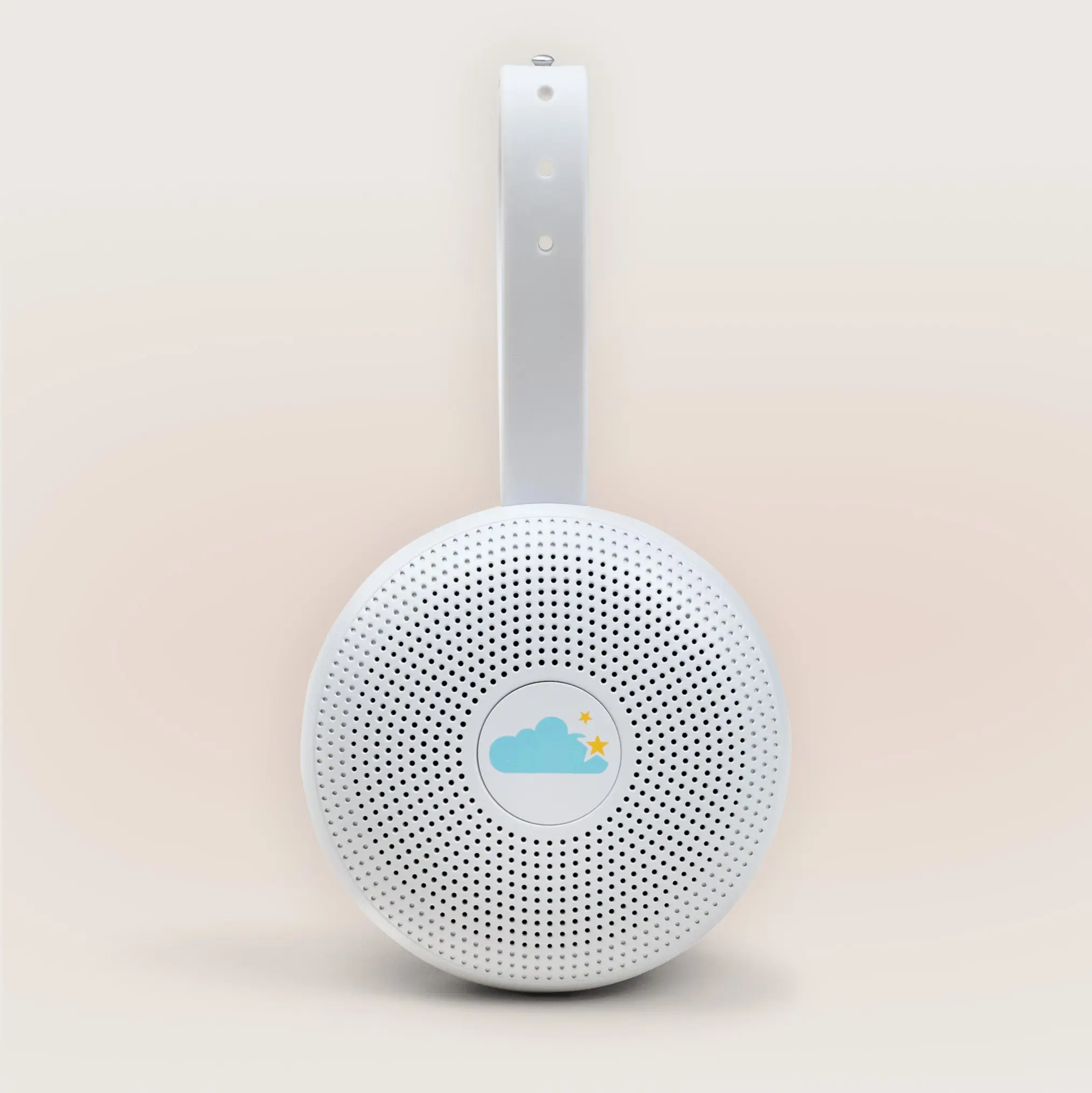 Yogasleep Hushh+ Portable White Noise Audio Machine - Multifunctional Wireless Speaker for Baby, 20 Soothing Natural Sounds, Amber Adjustable Night Light, Wireless Charging, USB-Compatible Bluetooth Music Speaker, Compact Noise Canceling Nursery Essential