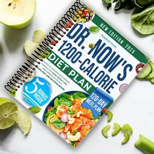 Doctor No Diet Plan Journal, Super Practical Monthly Planner, Best Gift for Weight Loss, Spiral Bound, Ca Prop 65 Compliant