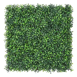 SUNNYGLADE 12 Pieces 20"x 20" Artificial Boxwood Panels Topiary Hedge Plant, Privacy Hedge Screen Sun Protected Suitable for Outdoor, Indoor, Garden, Fence, Backyard and Decor