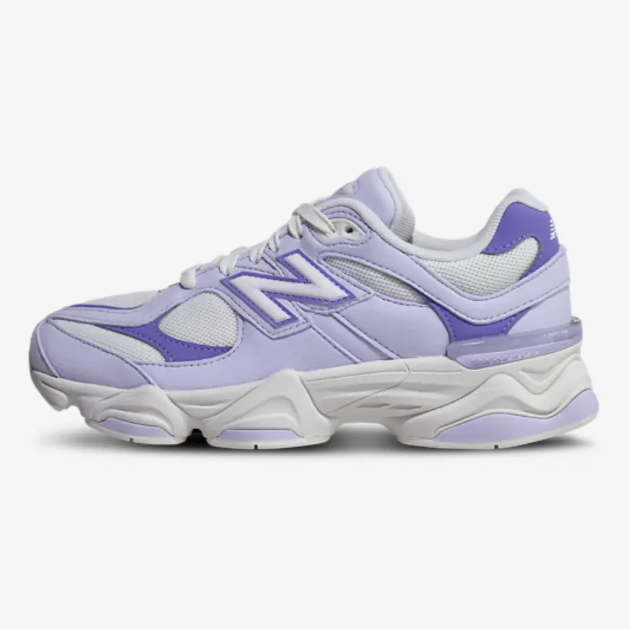 【NEW】New Balance 9060 Butterfly Violet Purple Youth / Women's Perfect Fashion Footwear Walking Running Gym Sneaker Shoe Girl, Running Sports Footwear, Sporty Running Shoes