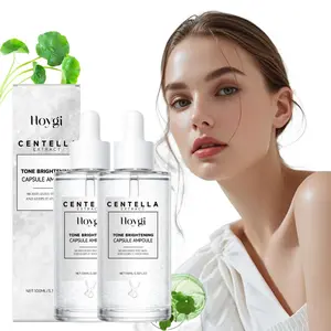 2pcs Centella asiatica extract microparticle essence liquid, moisturizes dry skin, refreshes and cares the face, contains nicotinamide, panthenol, Centella asiatica, lactic acid, evens skin tone and tightens skin, Brightening Skin Routine