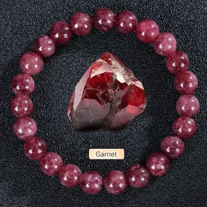 Unisex Natural Stone Jewelry Bracelet - Energy Boost, Auspicious Protection, Vitality & Fortune Accessory