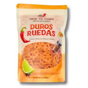 Duritos (Duros) Mexican Pinwheel Wheat Snacks – Bulk Chicharrones de Harina – Fry for Crunchy Botana Snack – Authentic Street Food by New to Town