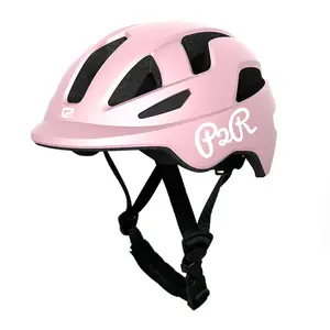 P2R Kids Helmet Ages 5–14, CPSC/ASTM Certified Safety Helmet with Adjustable Dial-Fit, Lightweight Ventilated Shell, Soft Liner, Multi-Sport Protection for Cycling, Scooter, Skating,48–56cm