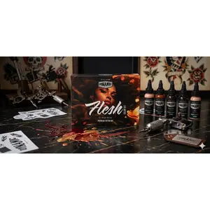 Dynamic Platinum Flesh 1oz 5 Bottle Color Set