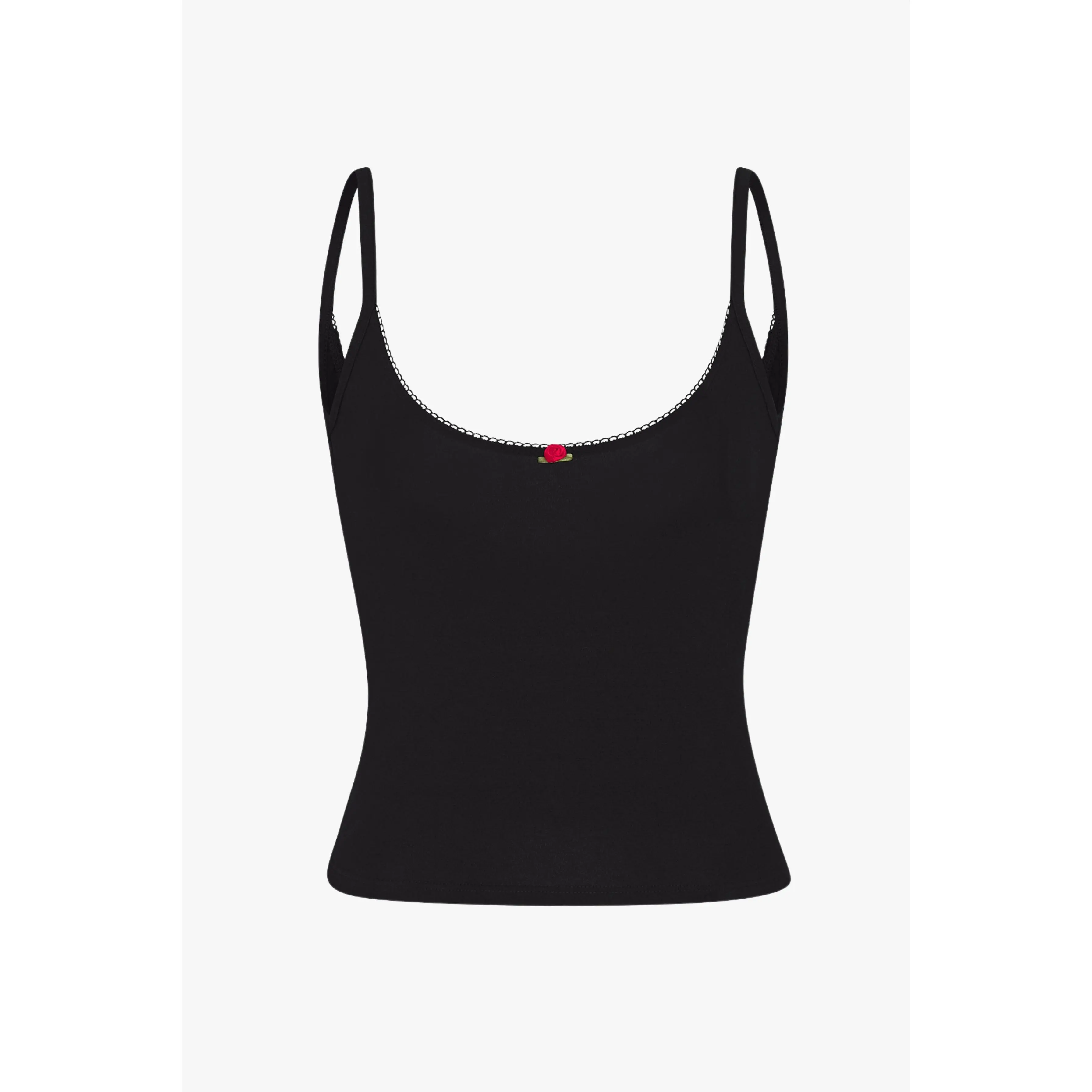 SCOOP BACK CAMI IN ONYX