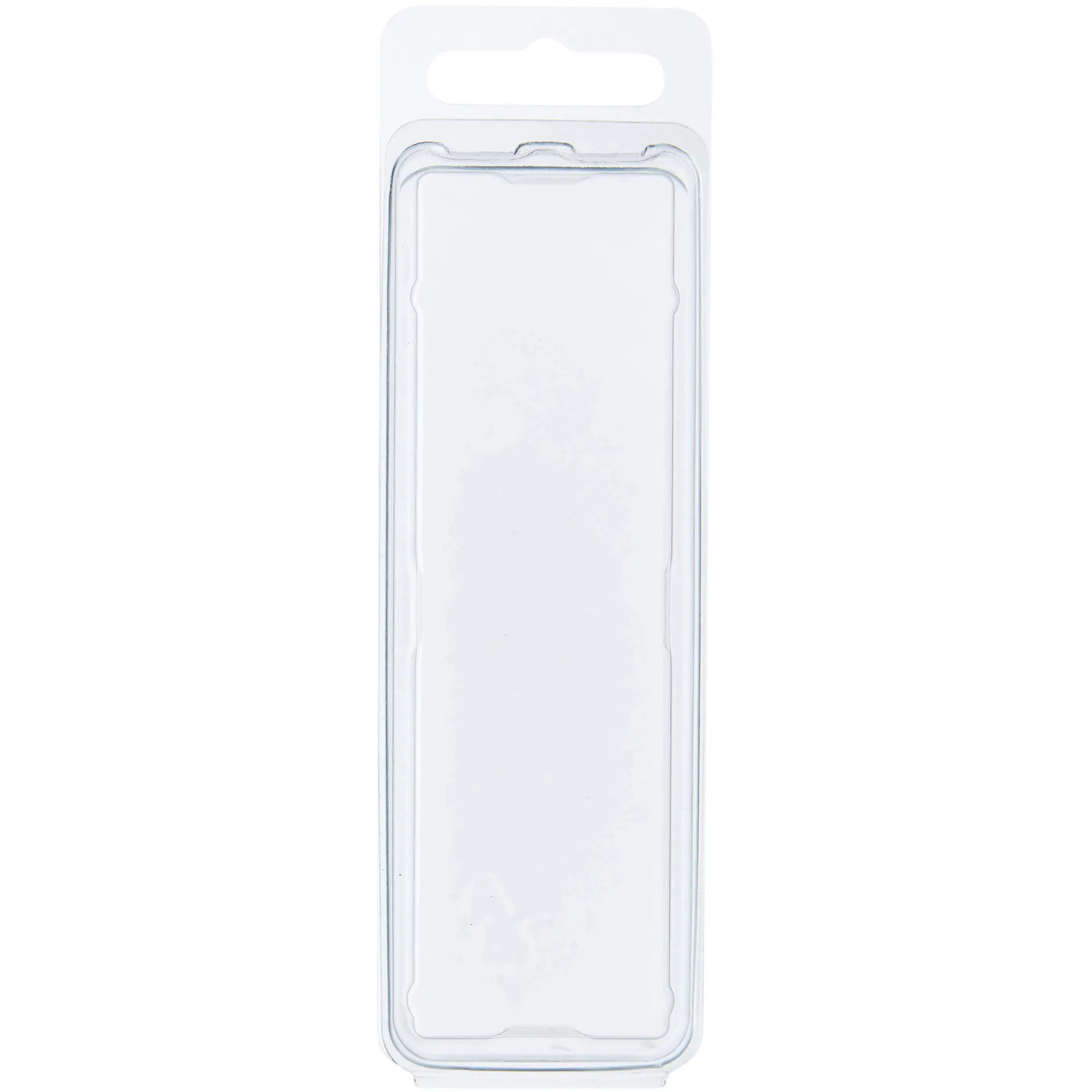 Collecting Warehouse Clear Plastic Clamshell Package / Storage Container, 4" H x 1.1875" W x 1.125" D
