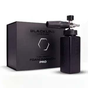 BLACKLINE Foam Cannon Pro – High-Performance Foam Cannon with 1000ml Capacity, Thick Shaving Cream-Like Foam, and 1/4" Quick Connect