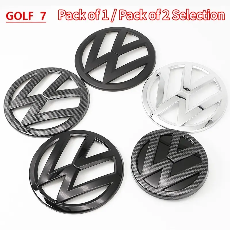 Volkswagen VW Golf 7 MK7 Front and Rear Emblem Badge Replacement for Golf VII 2013–2019 Car Accessories