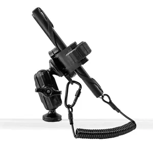 YakAttack RotoGrip Phone Holder with 1" Screwball Track Mount Kayak Fishing Accessory