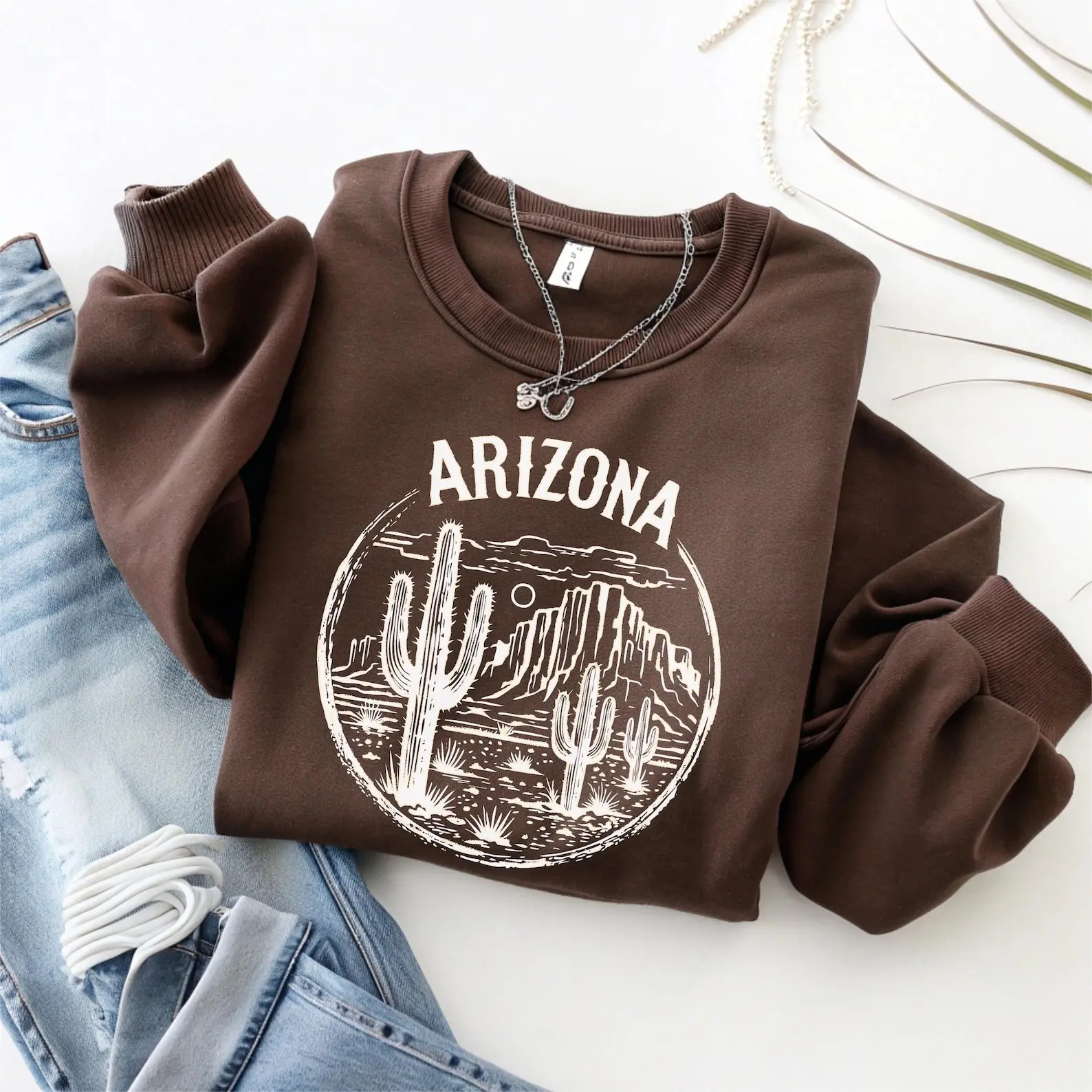 Arizona Desert Cactus Sweatshirt
