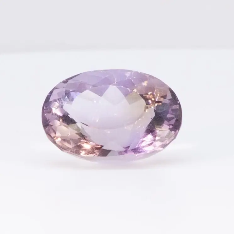 16ct Purple Amethyst VVS Oval Shape (18.6x13x11.7 mm) Unheated gemstone from Sri Lanka