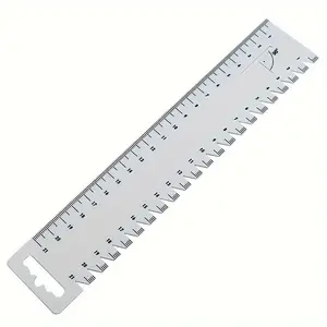 6pc DIY Sewing Patchwork Seam Ruler Quilt Ruler Tools Sewing Measuring Gauge Quilting Ruler Sewing Tools Accessories Sewing Supplies Crafts