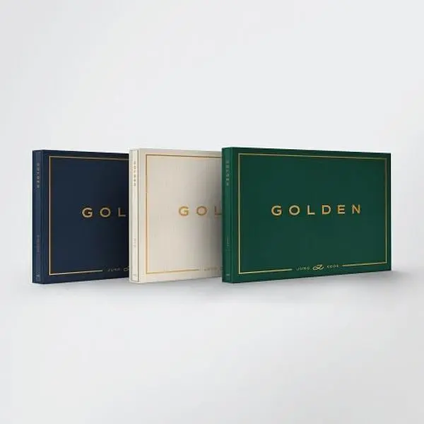 Jungkook – GOLDEN 1st Solo Album [SHINE / SOLID / SUBSTANCE / Weverse Ver] Official BTS Jung Kook CD + Photobook + Photocards K-Pop Album