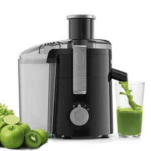 SIFENE 500W Centrifugal Juicer For Whole Fruits Vegetable Extracting 50 oz Large Capacity 3-Speed Machine Black