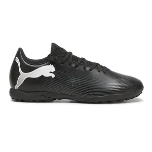 PUMA Mens Future 7 Play Turf Soccer Cleats  - Black
