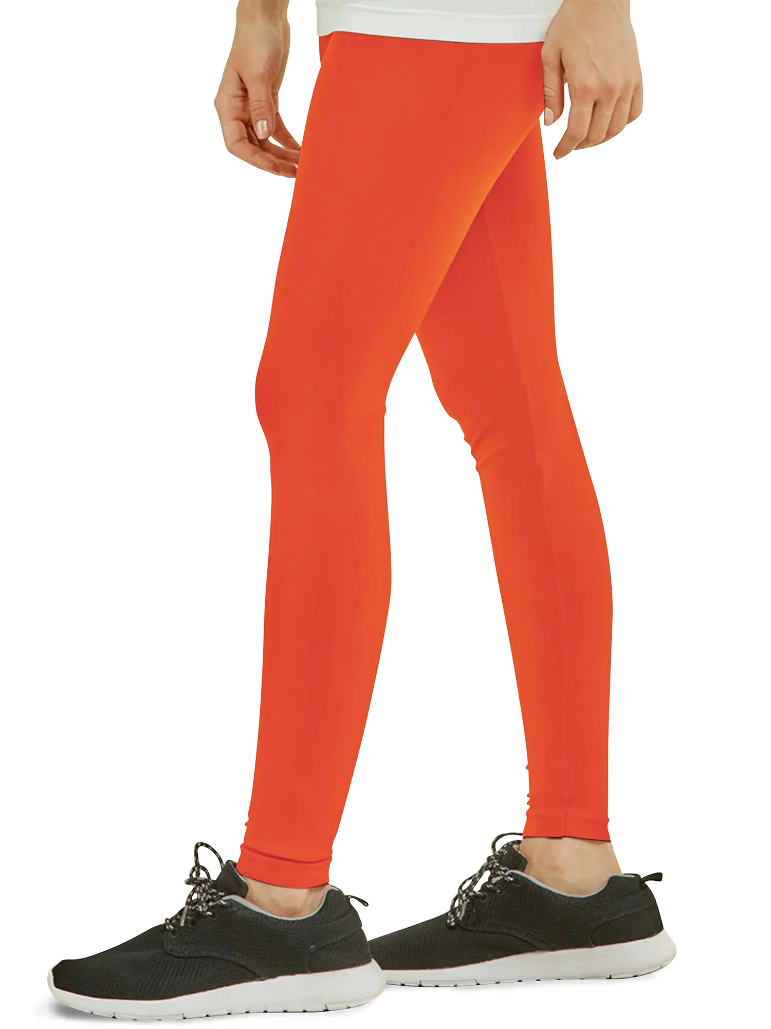 1-Pack Women's High-Waisted Buttery Soft Lightweight Leggings. Ideal for Yoga, Gym, and Everyday Wear, One-Size Fits Most (XS-M). Stretch Fabric Activewear Tight Fitness Bottom Stretchable
