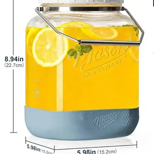 Mason Glass Jar 4L