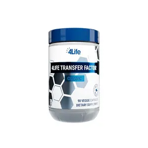4Life Transfer Factor Classic - Immune Support Supplement with Cow Colostrum for Enhanced Immune System Recognition, Response, and Memory - for Ages 2 and Up - 90 Veggie Capsules  Immune Support Capsules