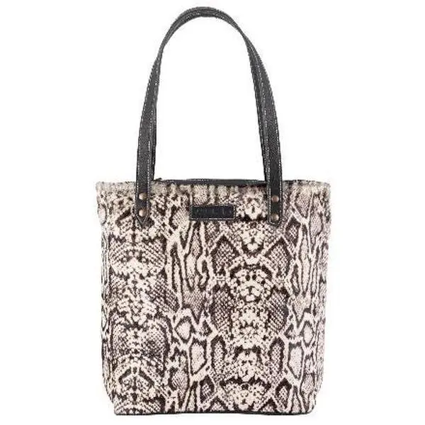 Sixtease Python Bag Tote Leather