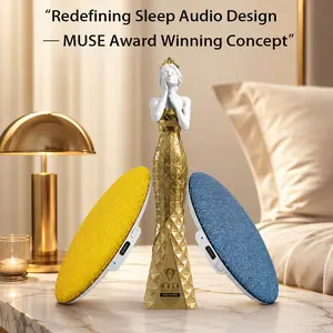 OObang UItra-Thin Pillow Speaker - Customizable AlChristmas Companion with Smartphone,Tablets, Androld & IOS,  Bluetooth Device,Nest Mini Speaker Wireless  Audio function  function Speakers Audio memory soft immersive sound field promotora x3