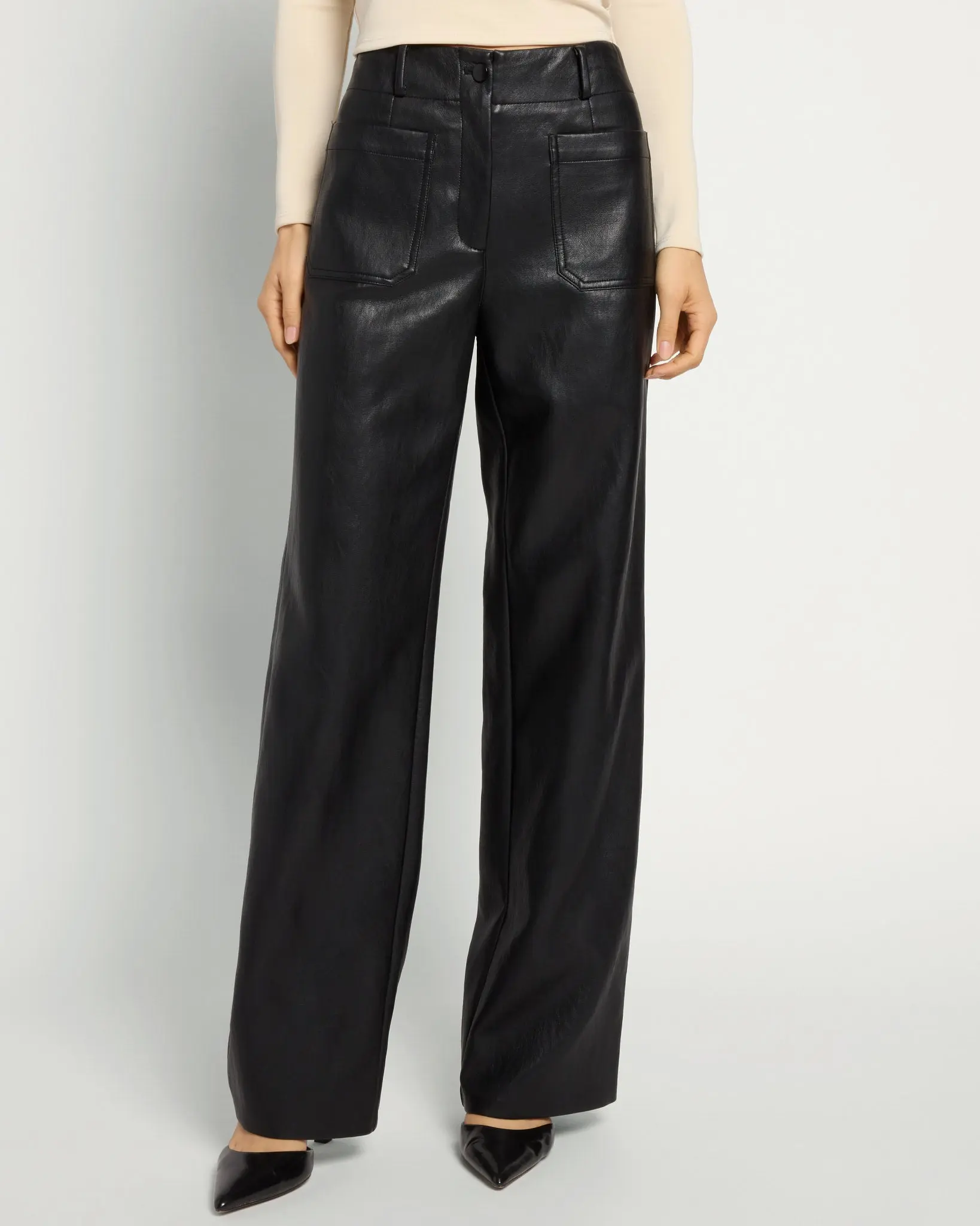 Reeve Vegan Leather Pant