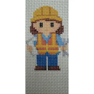 Engineer Lizzy Claire Needlepoint Canvas