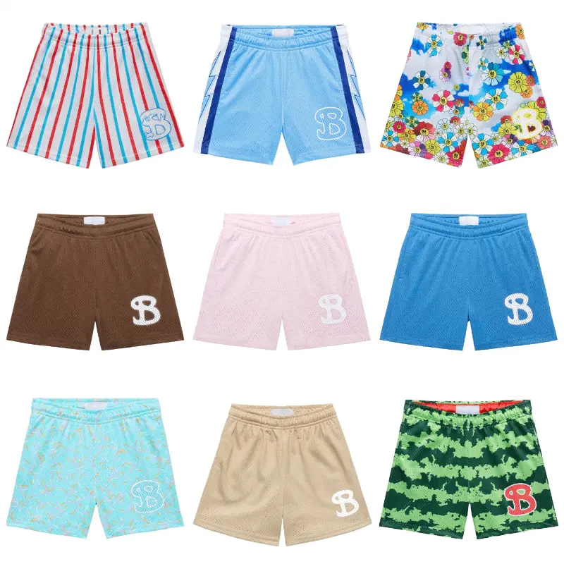 BUCKETSQUAD Shorts – Next Level Hoop Mesh Shorts for Kids, Junior & Adult, Lightweight Basketball Shorts, Breathable Summer Streetwear, Gift