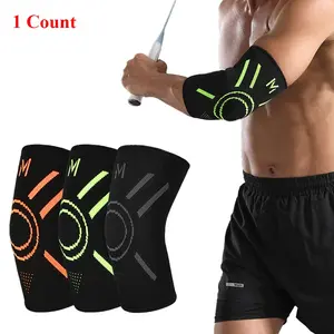 1PCS Elbow Brace Compression Sleeve, Arm Sleeves for Tennis, Elbow Support Wrap for Women & Men, Weightlifting, Gym, Golf, Workout, Sports, Elbow Wraps