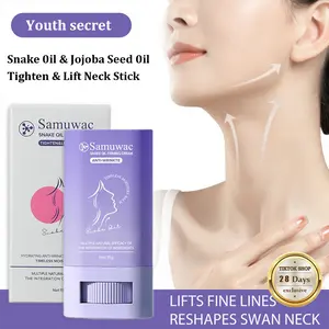 Samuwac Neck care stick, Oil-nourishing, firming & lifting firming neck cream Moisture Moisturizing