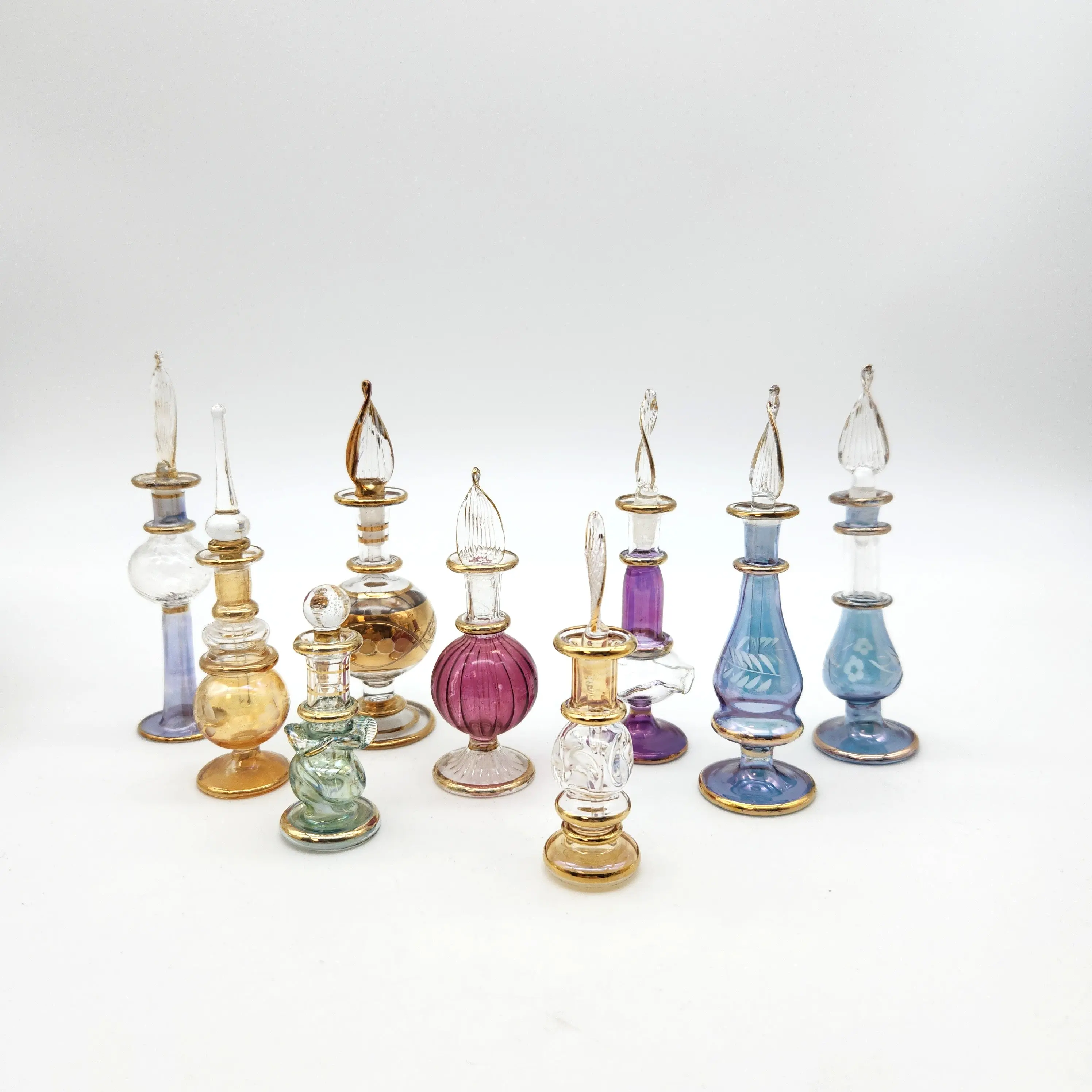 Egyptian Perfume Bottle Assorted - Small - Made in Egypt