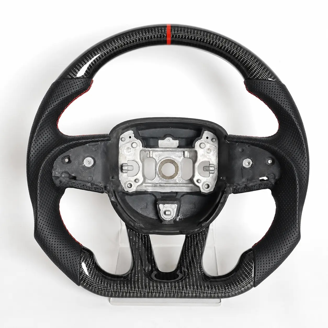 Dodge Charger Challenger Durango Ready-To-Ship Custom Carbon Fiber Steering Wheel (2015-2020)