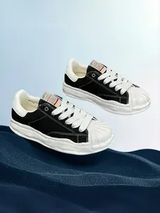 Unisex Sports Couple Shoes High Version Skateboard Sneakers Canvas Versatile Casual Shoes for Men and Women